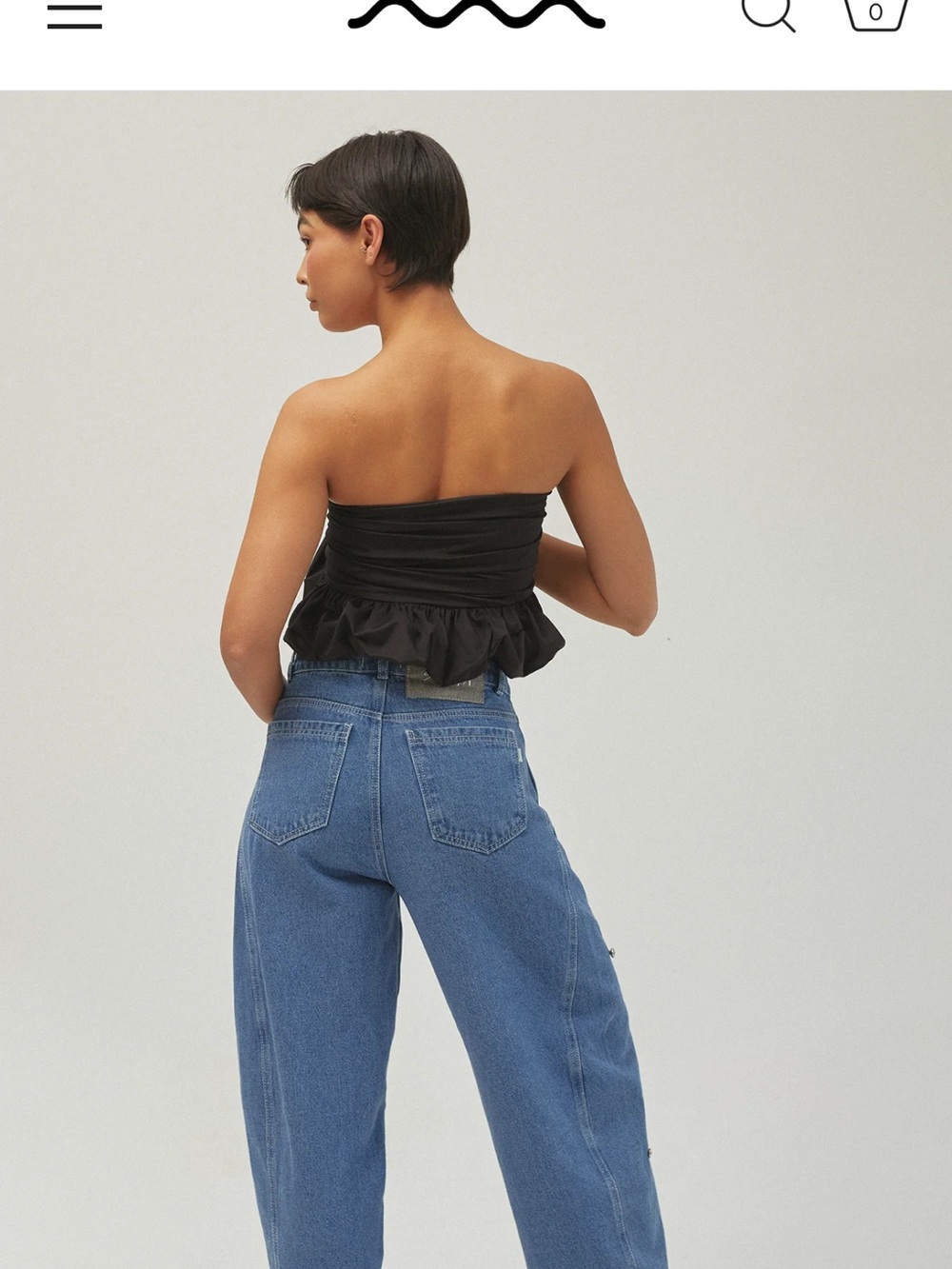 Sixxta Sparx Eggs balloon Embellished Jeans size 4 - Picture 2 of 7